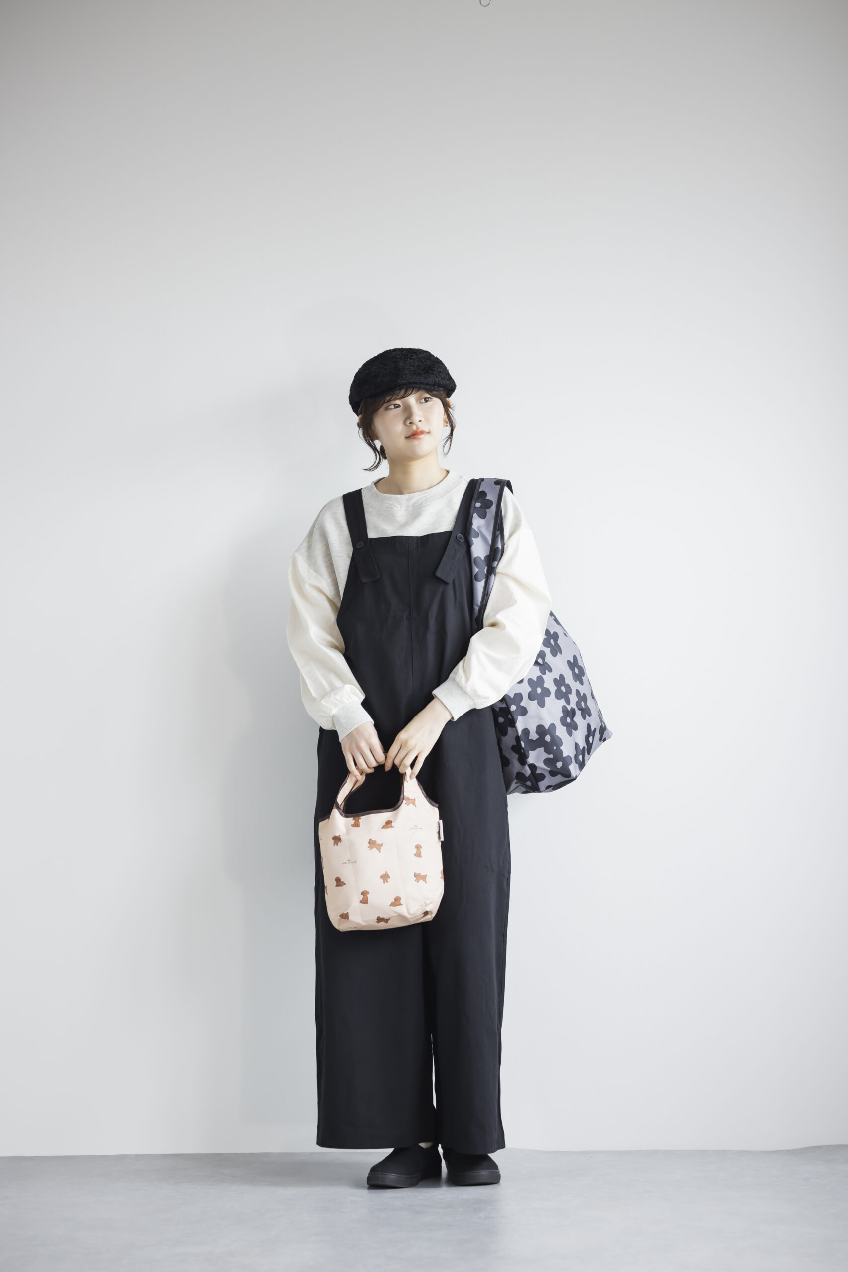 専用☆ 蓋付きバッグ☆ジョリーフルール セール】 ショルダーベルト付きミニハンドルバッグ 2WAY／ユニ